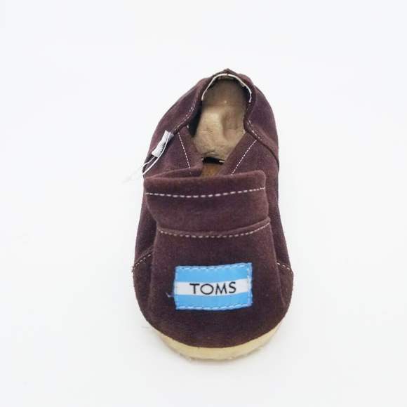 Toms Alpargata Classic Suede Brown Slip On - Picture 6 of 8